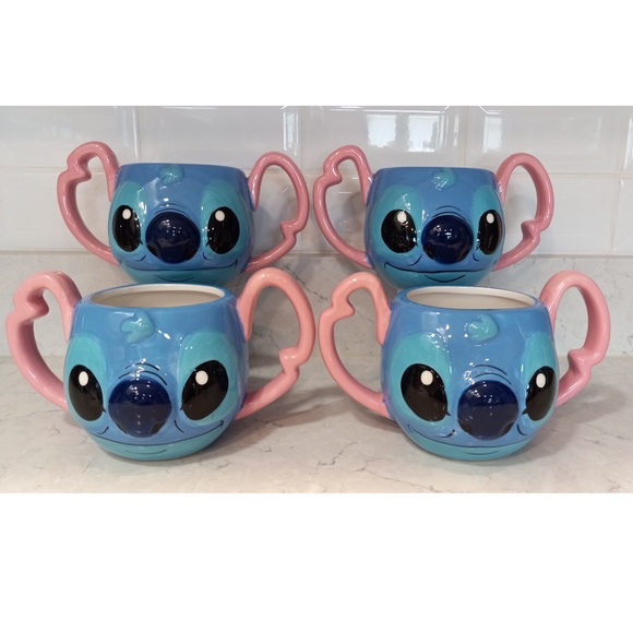 Disney Other - SOLD- Disney Lilo & Stitch- Stitch 3D Cosplay Ceramic Mugs BNWT